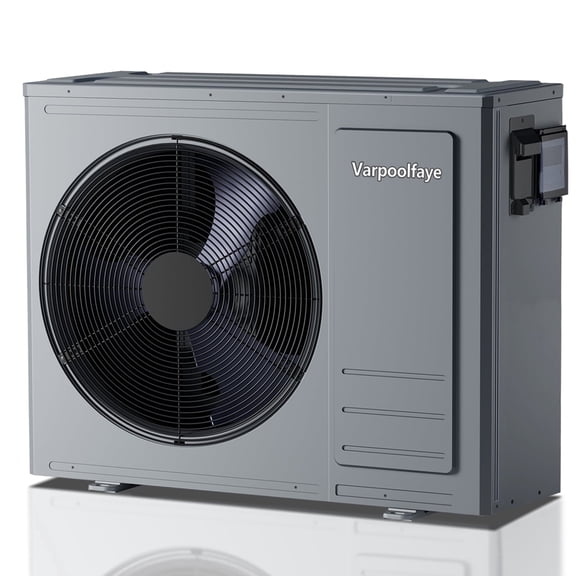 Electric Pool Heaters for Above Ground Pool 35100 BTU Swimming Pool Heater Pump 10000 Gallon Heating or Cooling Mode WiFi Control Timer