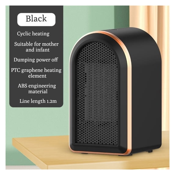 Electric Portabale Warmer PTC Desk Quick Room Heater Office Home Convenient Portable Heater For Home Outdoor Hand Warmer ,Warm Any Angle