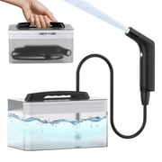 WOWER Electric Handheld Bidet, Dual Pressure Mode, Portable Bidet with Rechargeable 800mAh Battery, Collapsible 2300mL Water Tank Included