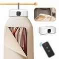 thumbnail image 1 of Electric Portable Clothes Dryer, Mini Laundry Dryers withRemote Control, Small Compact Foldable Electric Drying Machine with Dryer Bag for Light Clothes, Underwear, Baby Clothes, 1 of 8