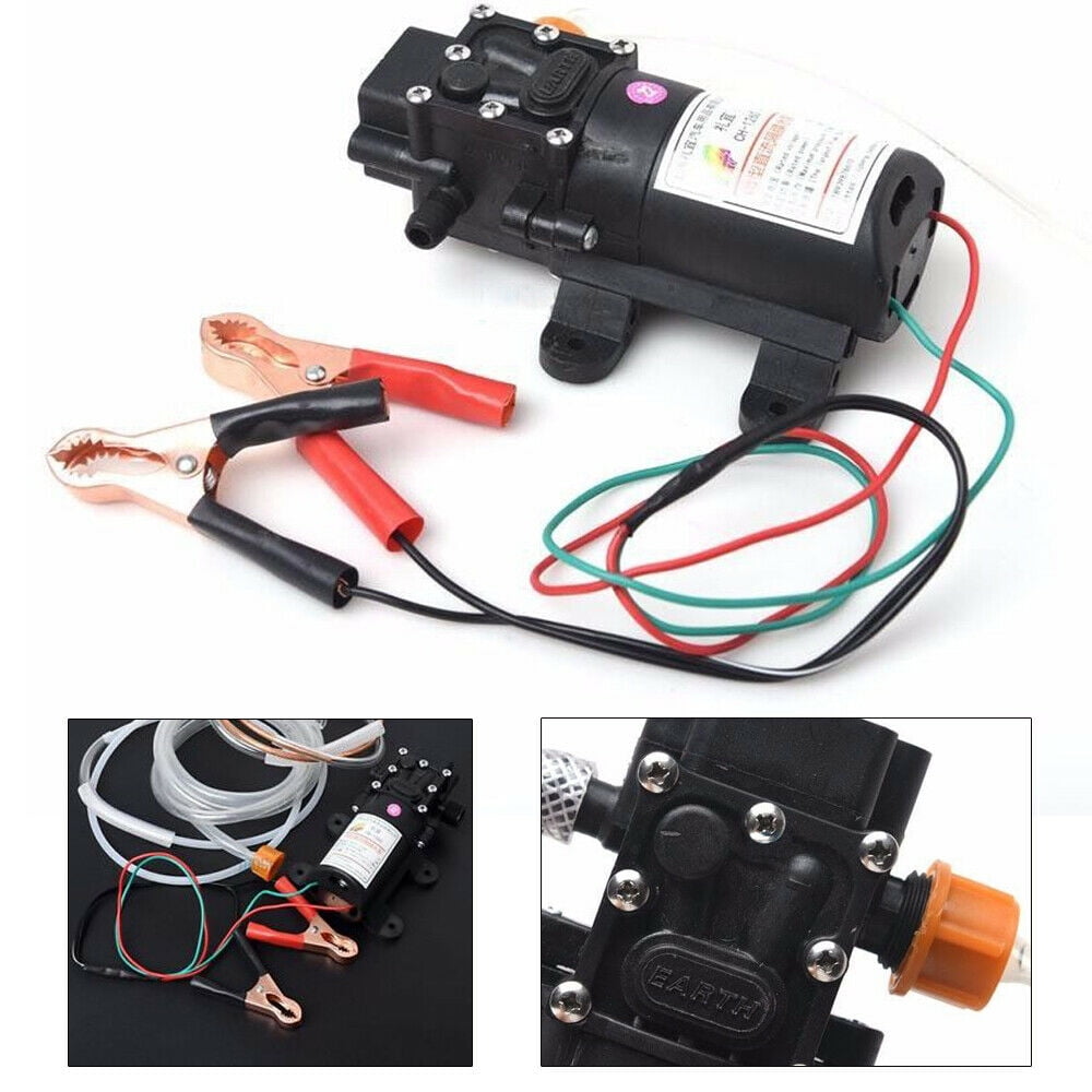 Electric Portable DC 12v Transfer Pump Extractor Suction Oil Fluid Fuel Oil Transfer Pump Fluid Oil Extractor Engine Oil Scavenge Pump