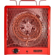 Electric Portable Fan-Forced Heater 240V 4800W, Fast Heats Up to 500 ft². with 6-Foot Cord, Integrated Thermostat Control, Sturdy Steel, Carry Handle and Overheat Protection, UL Safety Approved