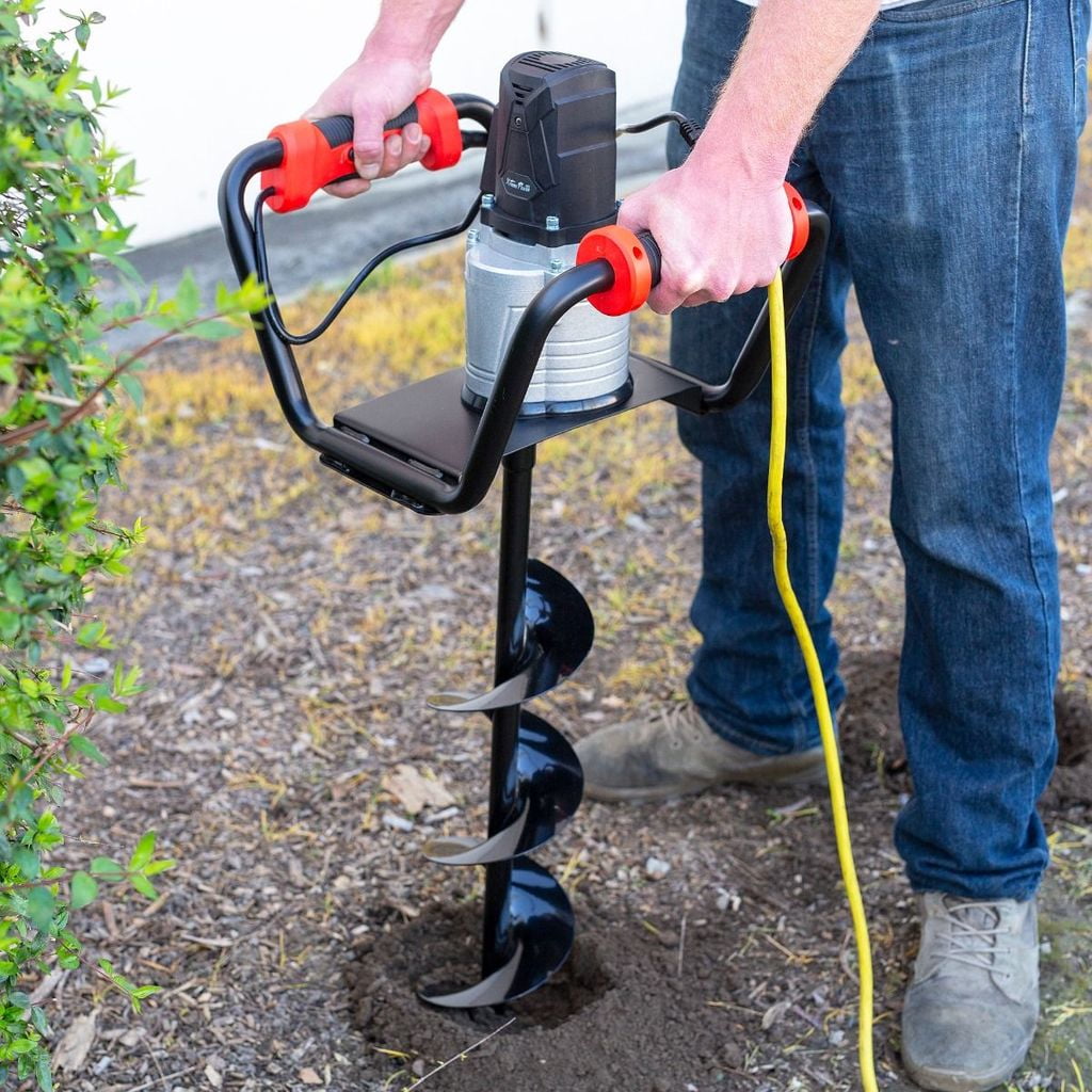 Electric Post Hole Earth Auger Drill Drilling Machine Walmart