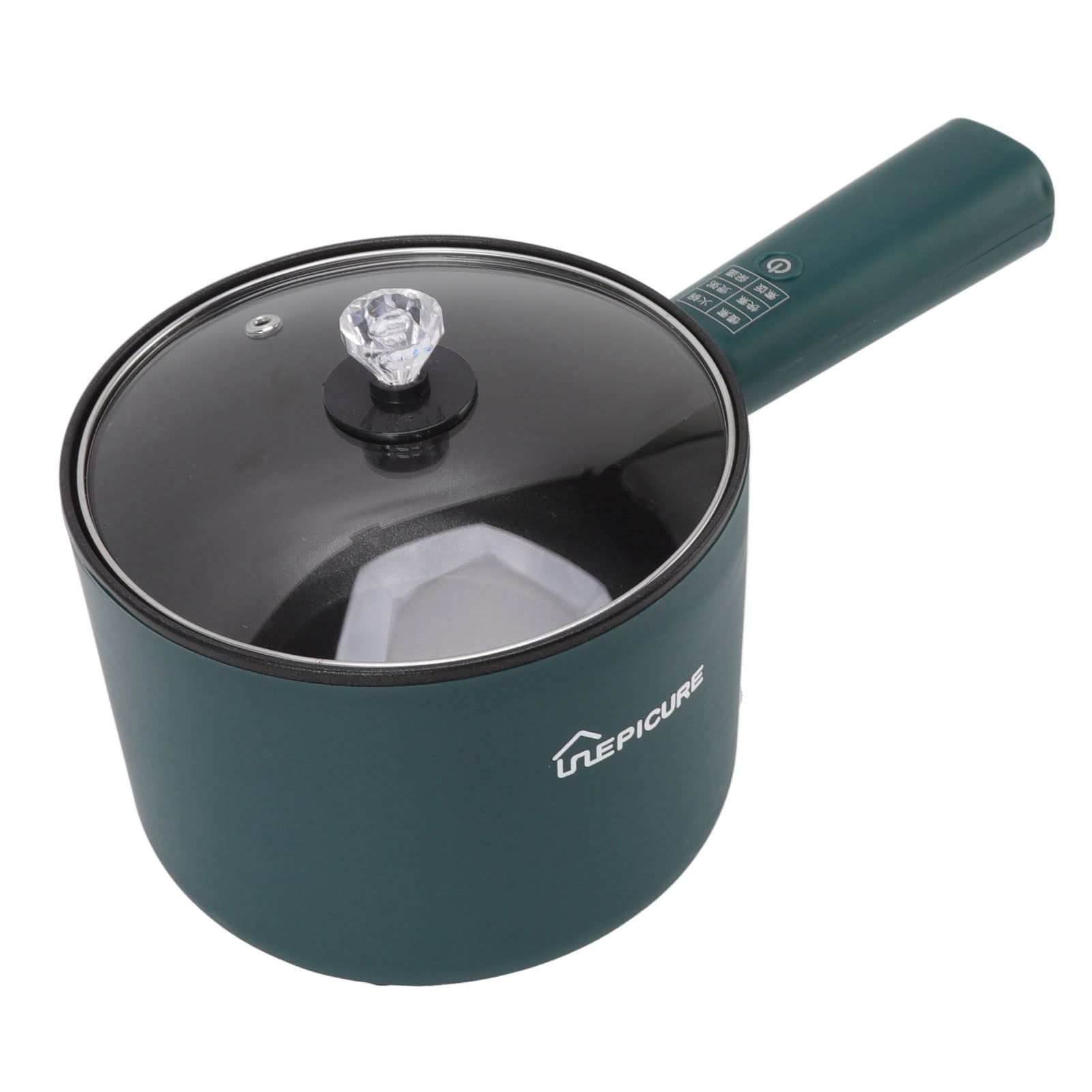 Electric Pot, Mini Electric Pot Non Stick 1.8L Handle With Power Cord