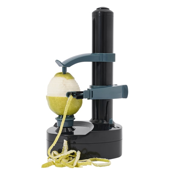 Electric Potato Peeler, Automatic Apple Peeler Machine, Stainless Steel Peeling Tool Vegetable Fruit Peeler Machine with 3 Blades for Kitchen
