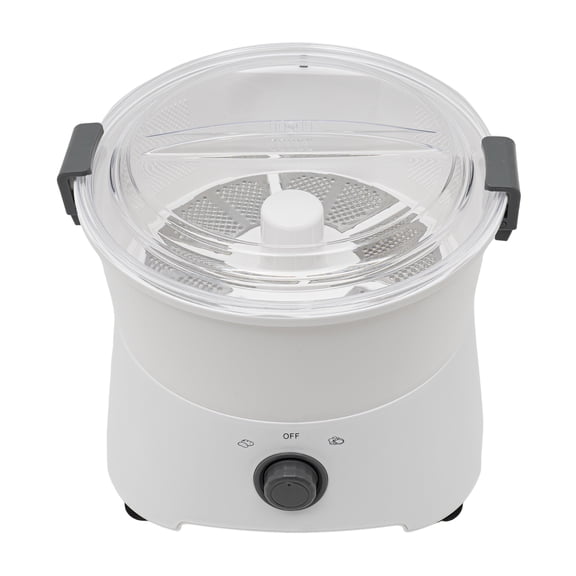 Electric Potato Peeler Automatic Vegetables Peeler for Quick & Safe Kitchen Prep 11.14*9.3 in White