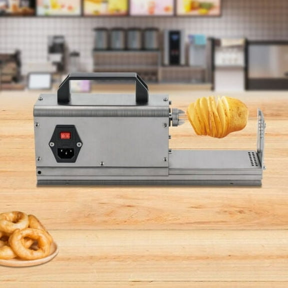 Electric Potato Tower Chips Spiral Machine Twister Cutter Stainless Steel French