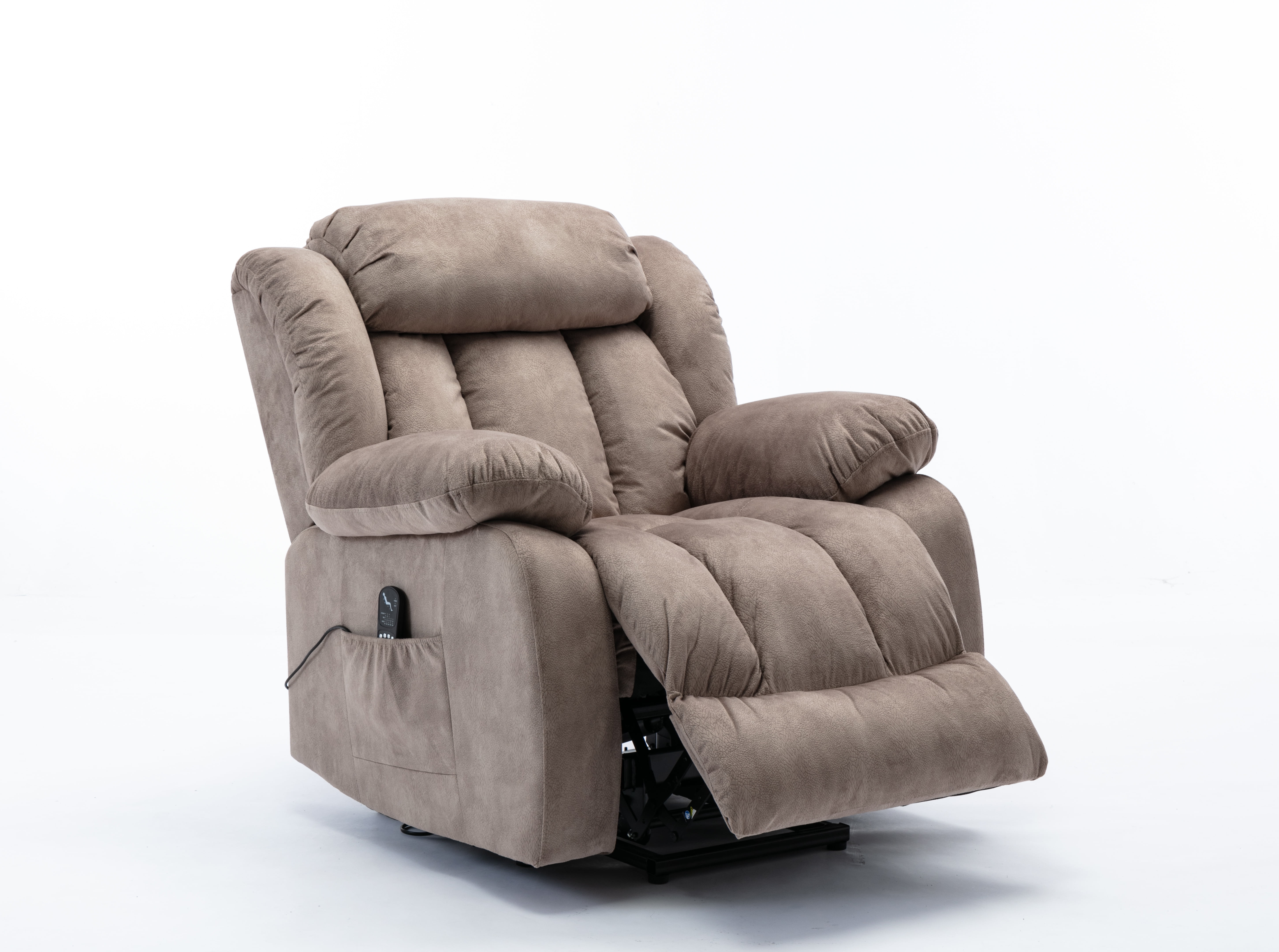 Electric Power Lift Massage Recliner, Modern Vibrating Lift Chair w