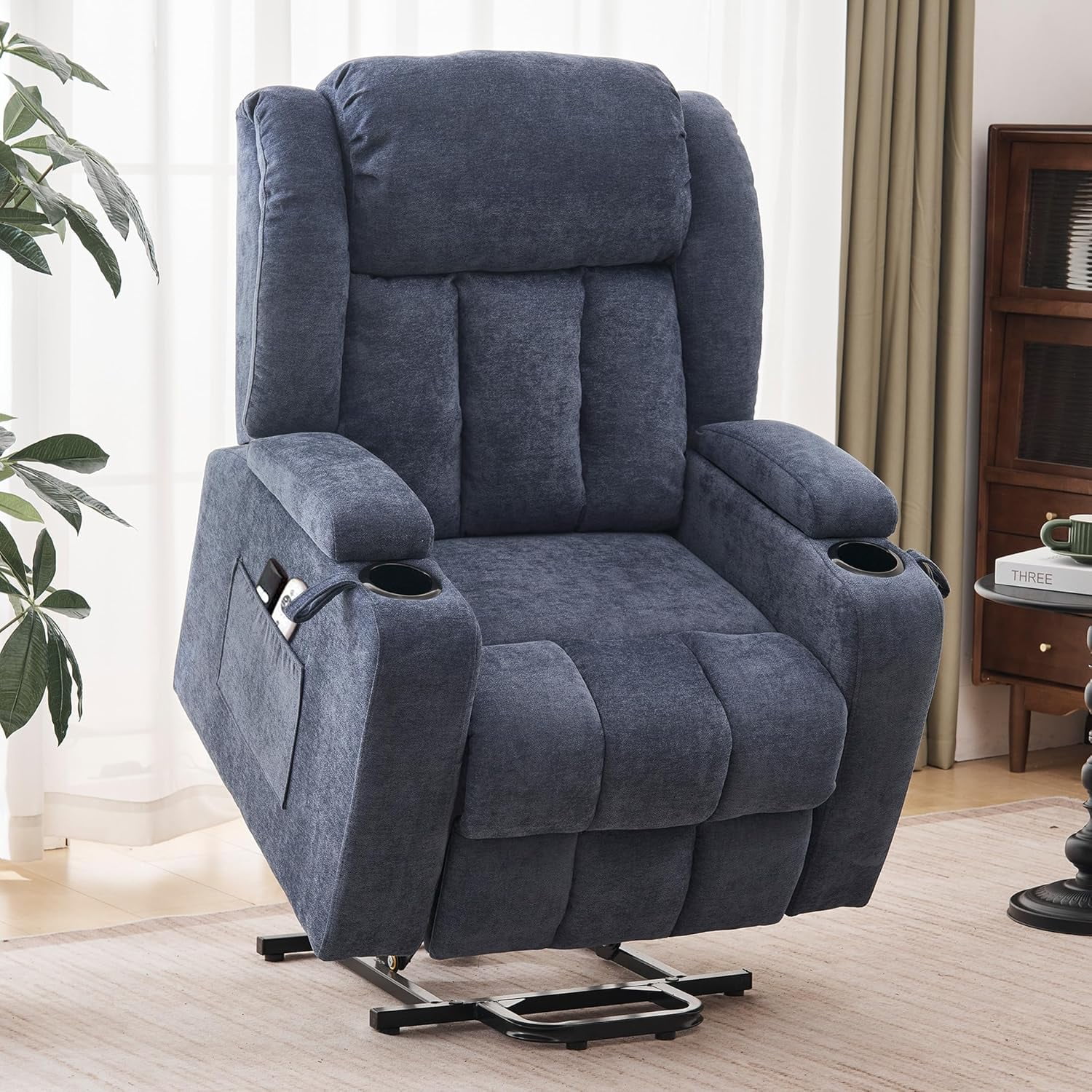 Electric Power Lift Recliner Chair for Elderly with Massage and Heat