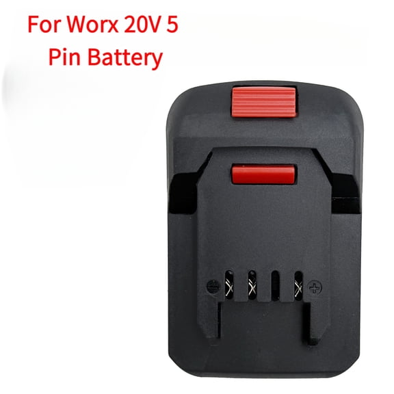 Electric Power Tool Adapter Converter Battery Adapter for Worx 5 Pin to for Lidl Park*side X20V Li-ion Battery Adapter Power Tool