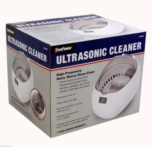 Electric Power Ultrasonic Cleaner for Small Parts, Components, Jewelry and More