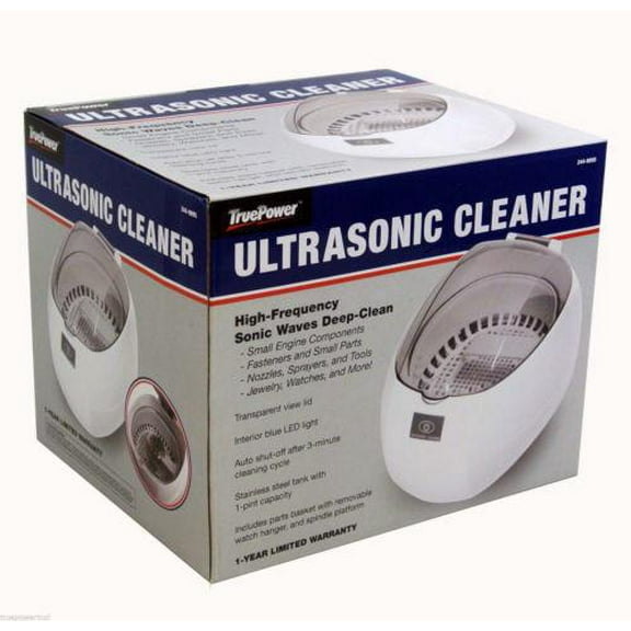 Electric Power Ultrasonic Cleaner for Small Parts, Components, Jewelry and More