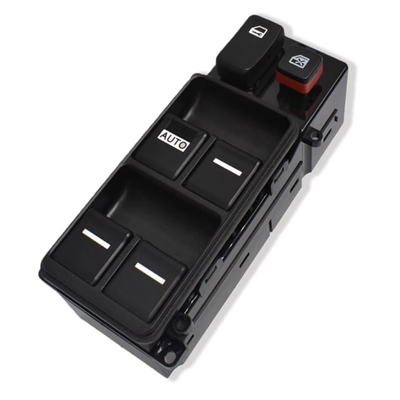Electric Power Window Control Switch Fit For Honda Accord 7th 2003-2007, OEM: 35750-SDA-H12, Window Buttons Driver Side-Black-1Pc