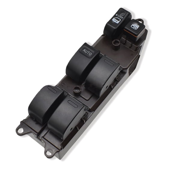 Electric Power Window Control Switch Fit For Toyota Hilux 2004-2012, OEM: 84820-0K020, Window Buttons Driver Side-Black-1Pc