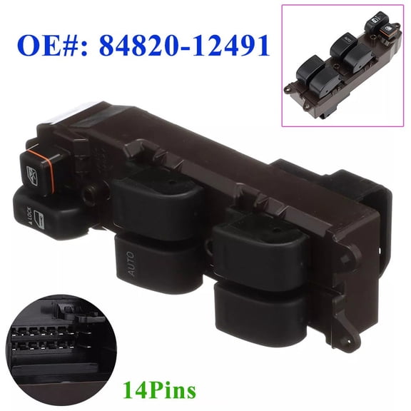 Electric Power Window Master Control Switch For 03-08 Toyota Corolla Matrix