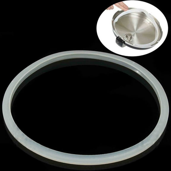 Electric Pressure Cooker Food-Grade Silicone Sealing Ring Replacement, 5-6L Capacity 22*24Cm Silicone Gasket For Pressure Cooker Repair, Compatible With Most 5-6L Pressure Cookers
