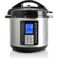 thumbnail image 1 of Electric Pressure Cooker with Large LCD Display, Multi-Use 6 Quart Electric Pot, 14 in 1 Slow Cooker, Rice Cooker, Steamer, Sauté, Yogurt Maker, Egg Cooker, Warmer and More, 1 of 6