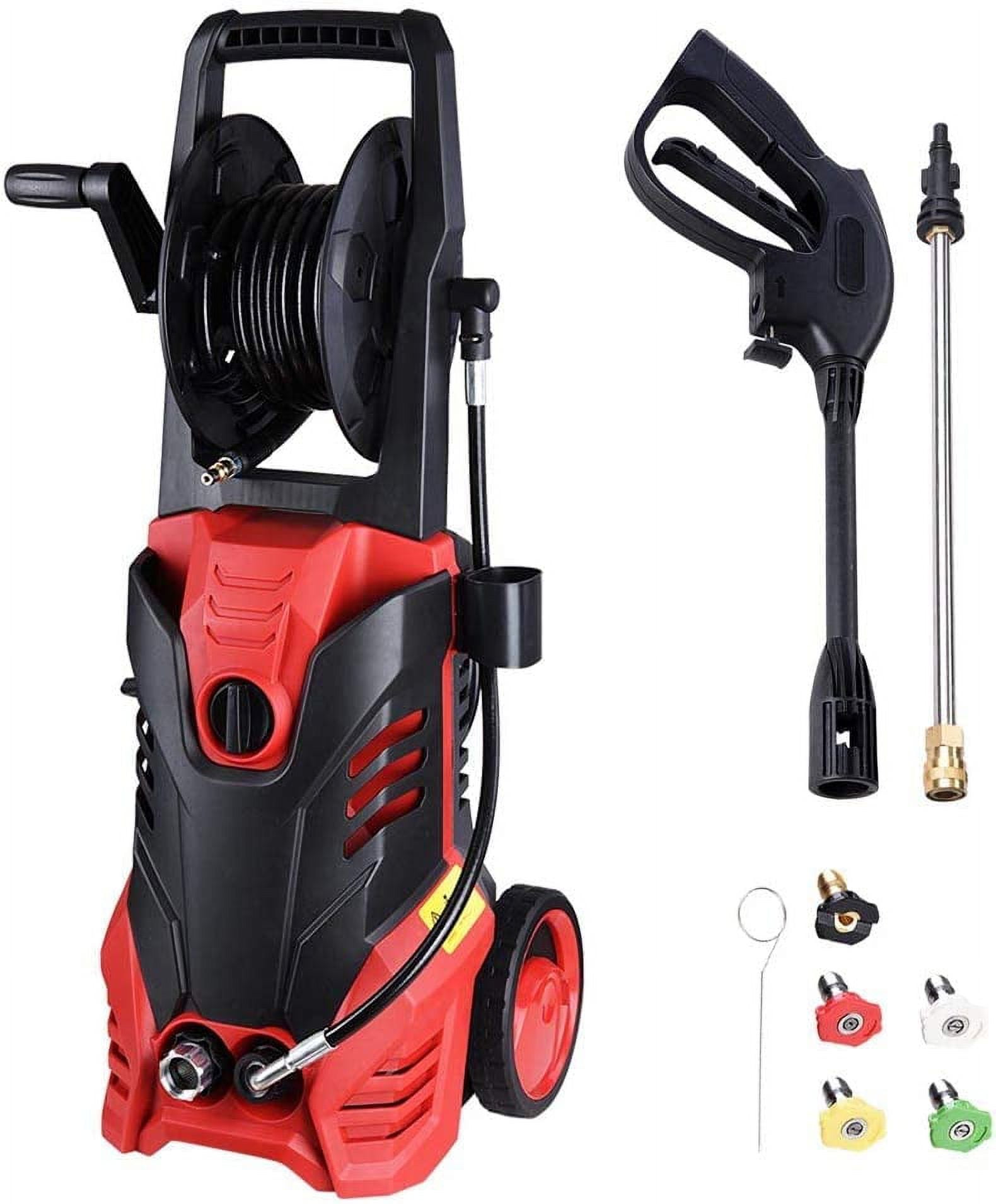 Electric Pressure Washer 1.9GPM 3000PSI Electric Power Washer for Dirt Bike Car Driveway