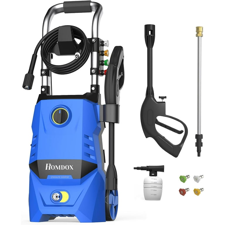 Electric Pressure Washer, GPM Pressure Washer 1700W High Power