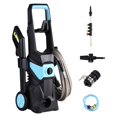 thumbnail image 1 of Electric Pressure Washer, 2100 PSI Power Washer with 4 Quick Connect Nozzles, High Pressure Cleaning Machine with Foam Cannon for Cars/Fences/Driveways/Patios/Home Cleaning, 1 of 8