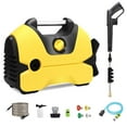 thumbnail image 1 of Electric Pressure Washer, 2200 PSI, Max 1.4 GPM Power Washer w/ 32 Ft Hose, 4 Quick Connect Nozzles, Foam Cannon, Portable To Clean Patios, Cars, Fences, Driveways, 1 of 12