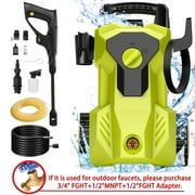 UMTIMATY 4000 PSI 2.8 GPM Electric Pressure Washer 2000W Power Washer with 10.15US gal Foam Cannon, 6.56ft Power Cord and 26ft Pressure Hose(3/4" FGHT+1/2"MNPT+1/2"FGHT Adapter Not Included)