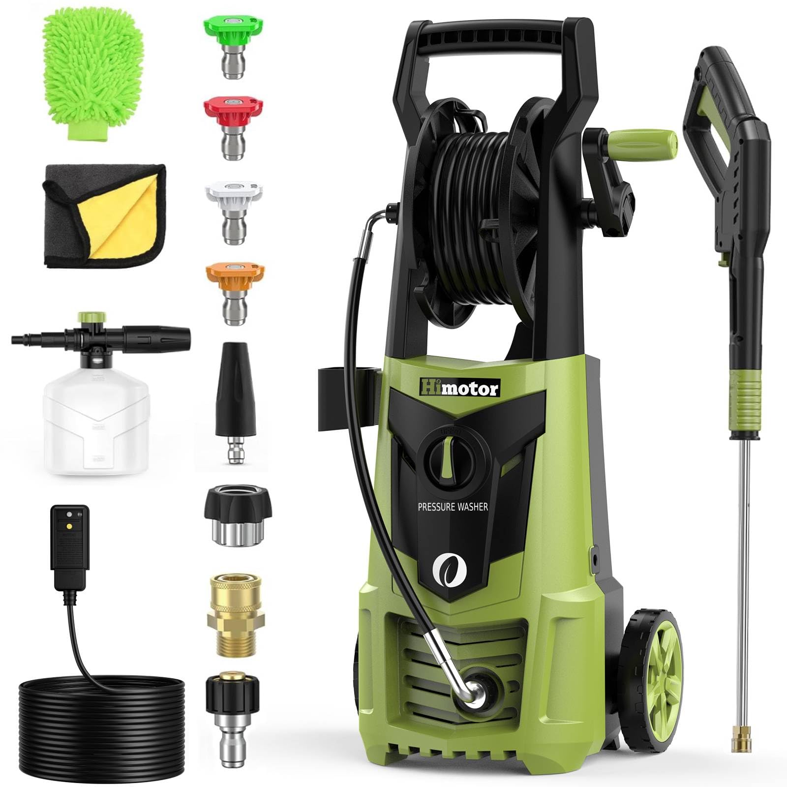 Electric Pressure Washer - 4000PSI 2.8GPM Electric Power Washer with ...