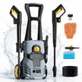 thumbnail image 1 of Electric Pressure Washer, 4200PSI Portable Power Washer, Hidrolavadora with Adjustable Nozzle Angle, for Cars, Driveways, Fences, Patios, Home Washing - Orange, 1 of 6