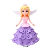 Electric Princess Doll With Lighting Music And Walking Functions, 360  Smart Swivel Wheels Obstacle Avoidance And Playful Movement, Perfect For Birthday Parties Bedtime Stories