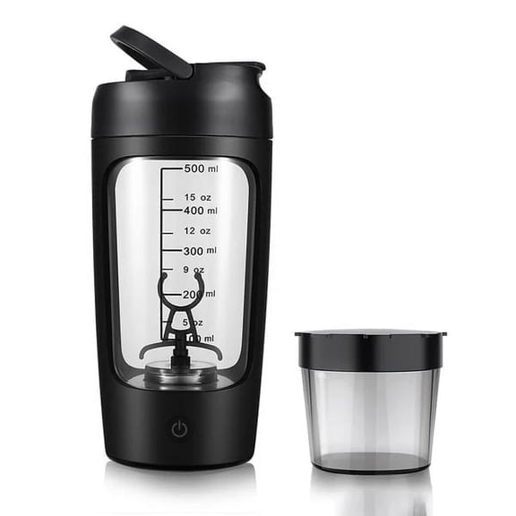 Electric Protein Shaker Bottle Fully Automatic Mixing Cup with 7000rpm Motor and Rechargeable 1200mAh Battery