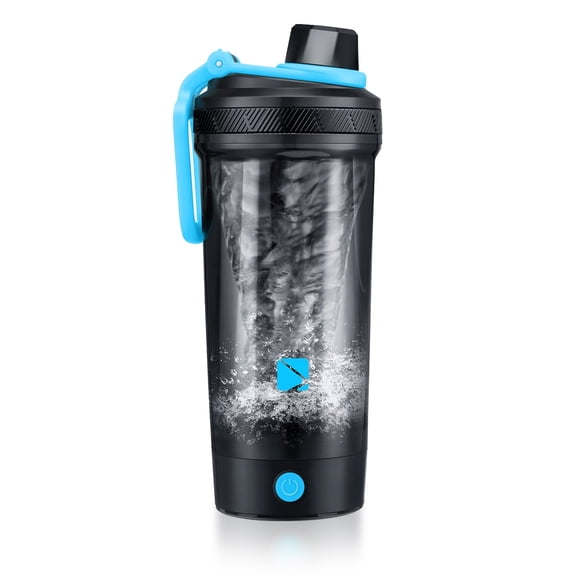 Electric Protein Shaker Bottle, Made with Tritan - BPA Free - 24 oz Vortex Portable Mixer Cup/USB Rechargeable Shaker Cups for Protein Shakes