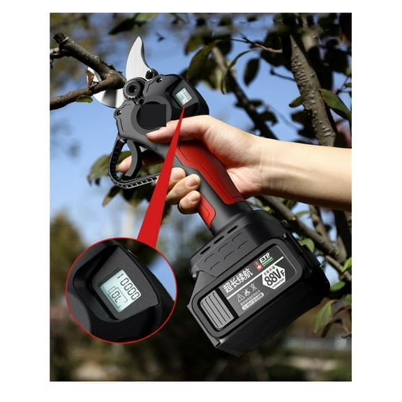 Electric Pruner Brushless Electric Garden Pruning Shears For Fruit Tree Bonsai Branches Cordless Pruner Never-Burning Machine