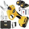 thumbnail image 1 of Electric Pruning Shears 30mm Cutting Diameter Battery Cordless Pruner for Gardening Branch Cutter with 2 Batteries and Charger Replacement Blade Set, 1 of 9