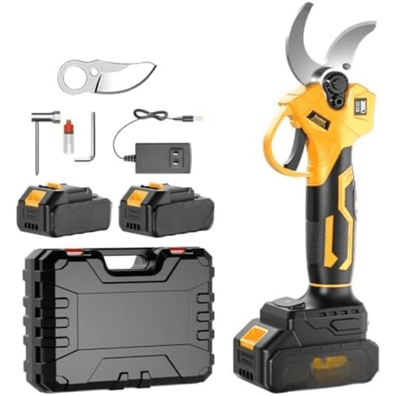 Electric Pruning Shears, Cordless Electric Pruning,1.96"(50mm) Cutting Diameter Cordless Pruner for Gardening Tree Pruning$$Garden & Patio