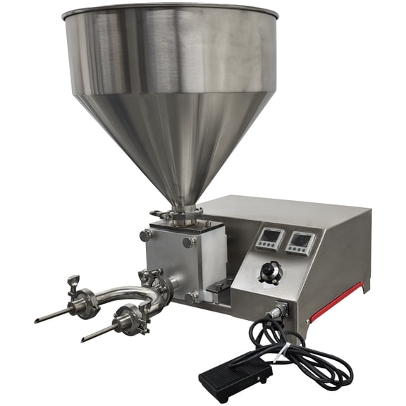 Electric Puff Cupcake Pastry Jam Filler 20L Puff Cake Bread Cream Filling Machine