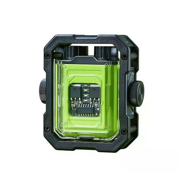 Electric Pulse Double Arc Lighters Outdoor Fast Charging Igniter Windproof Mecha Spinning Gyro Finger Spinner