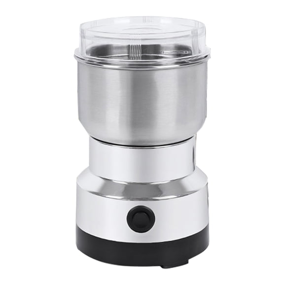 Electric Pulverizer, Stainless Steel Grinder with Four Edged Blade for Ultrafine Coffee Grinding