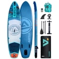 thumbnail image 1 of Electric Pump Azure Mist  11'6"*35"*6" Ailiefsun Stand Up Paddle Board Inflatable Stable Sup Board with Fishing Paddleboards Accessories for Adults Youth Wide Non-Slip Deck Surfboard, 1 of 7