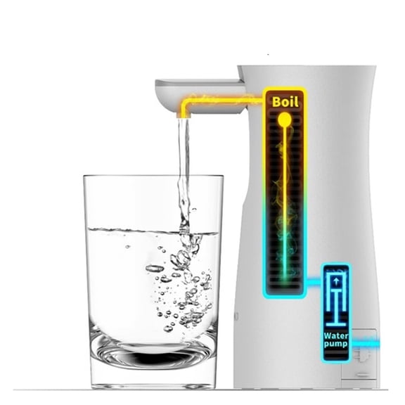 Electric Pump Drink Dispenser Portable Instant Hot Intelligent Water Pump Water Dispenser Home Appliance Touch Switch