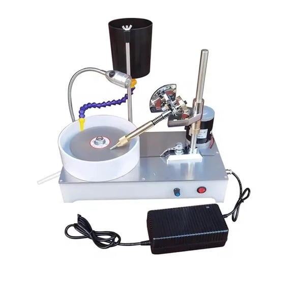 Electric Pusher Jade Seal Engraving Knife Grinding Polisher Gemstone Grinding Machine Small Jewelry Jade Agate Facing Machine ,Stable Running