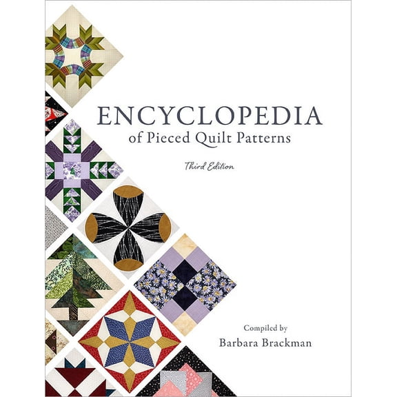 Electric Quilt Encyclopedia Of Pieced Quilt Patterns-Softcover, Full Color