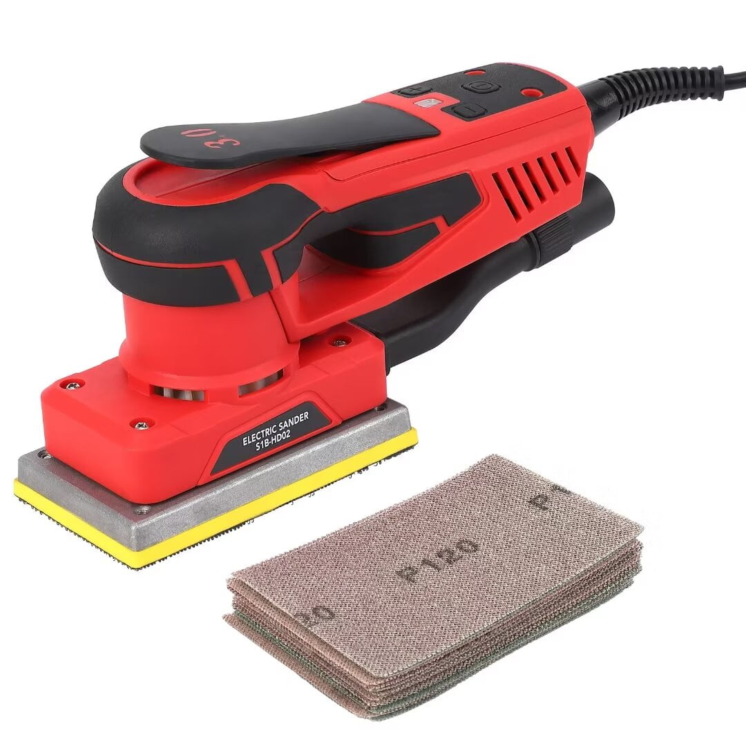 Electric Random Orbital Sander Brushless, Powerful & Low Vibration 350W
