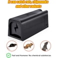 thumbnail image 1 of Electric Rat Trap with 2000V Humane Shock Chamber Mouse Killer Zapper for Homes Outdoor Indoor, Mice Chipmunks Squirrels, 1 of 6