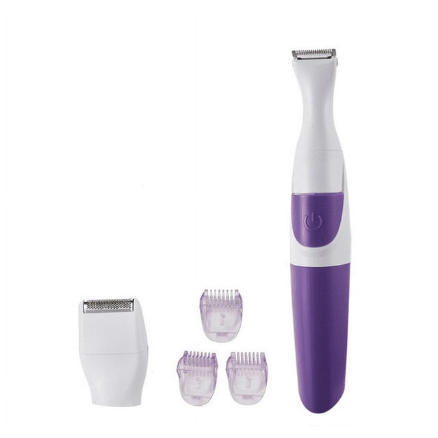 Electric Razor for Women, 2 In 1 Womens Shaver for Pubic Hair Wet & Dry