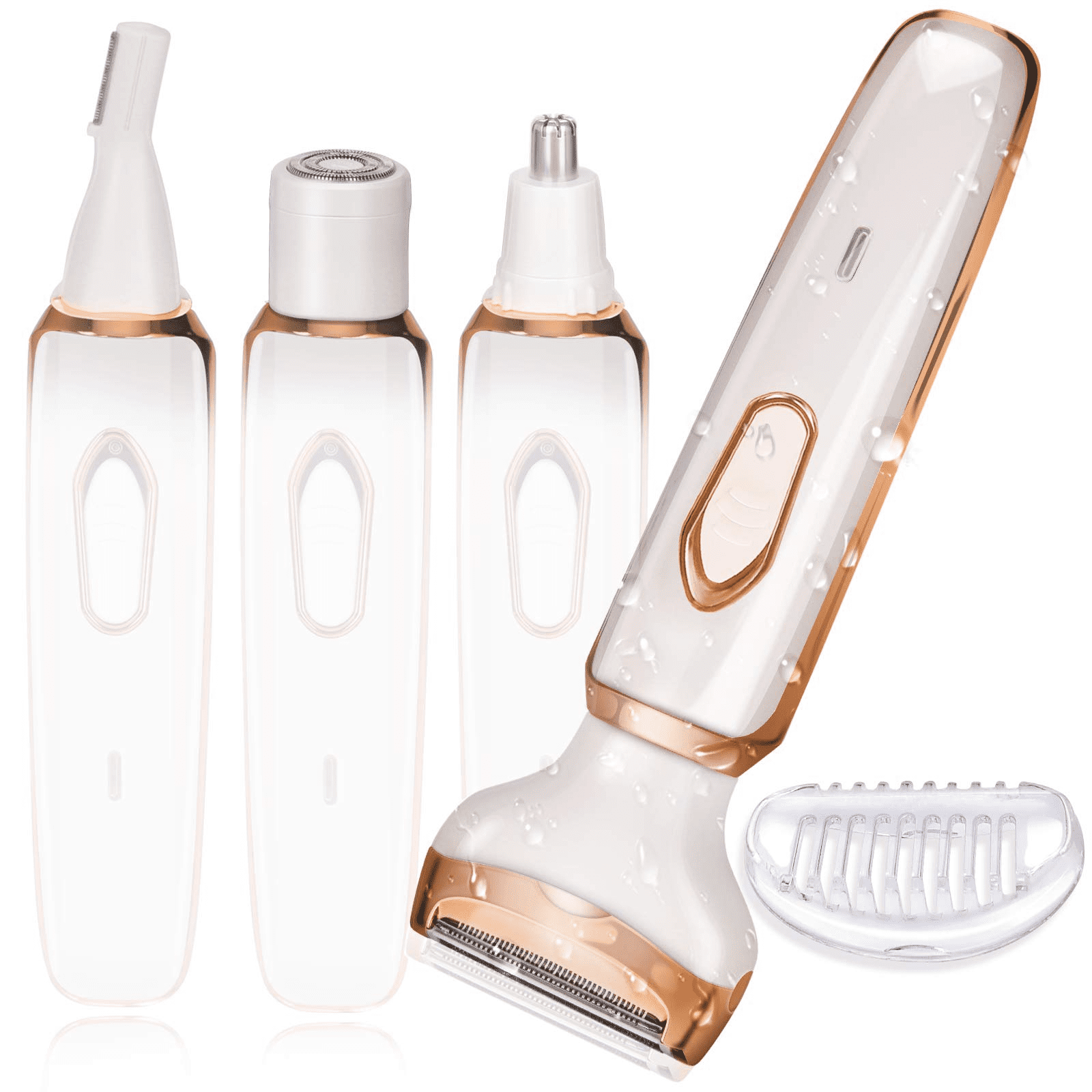 Electric Razor for Women, 4 in 1 Womens Shaver Wet & Dry Painless ...