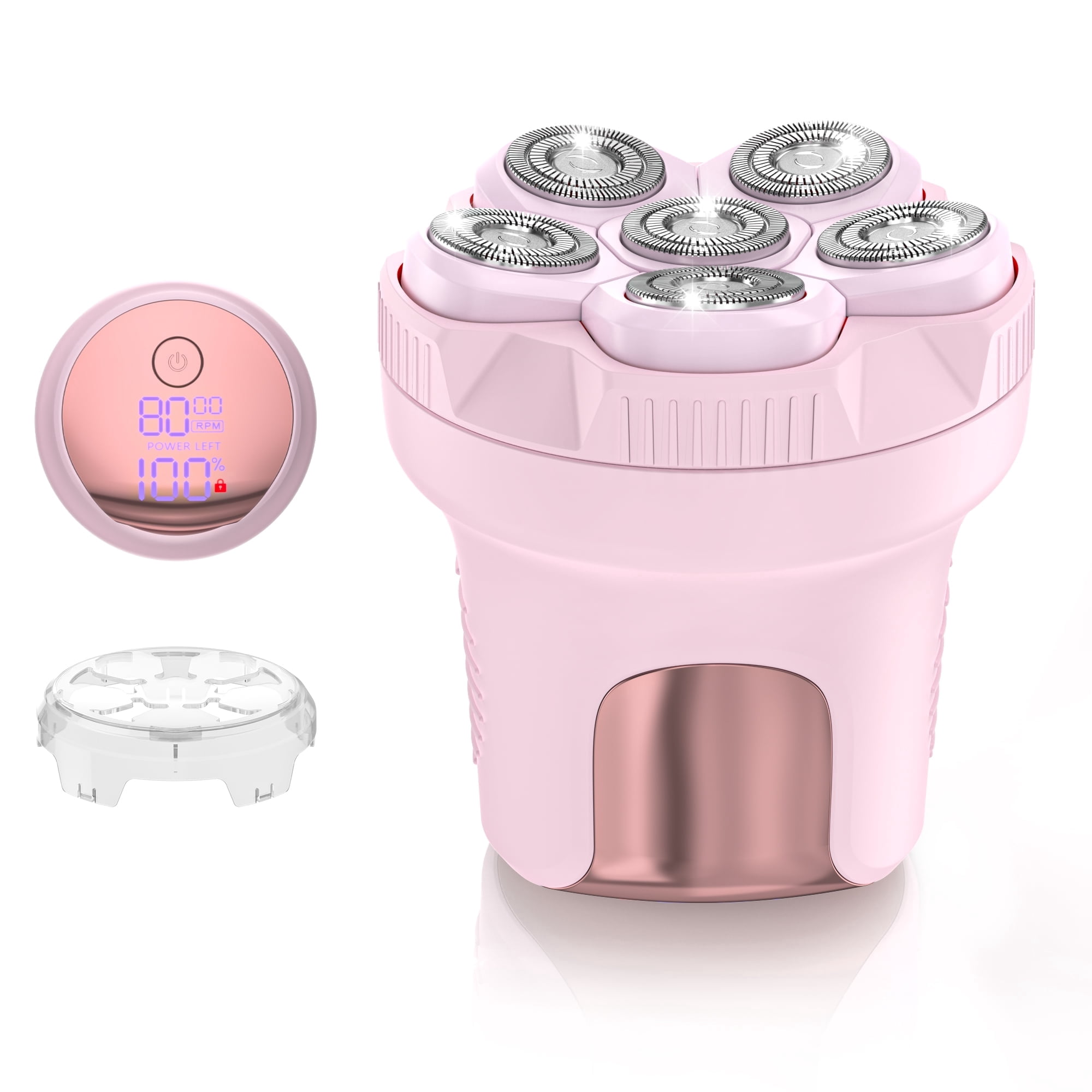 Signed A Razer Note Electric Razor for Women, Electric Shaver with 7D Magnetic Shaver Heads ...