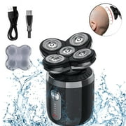 Electric Razor for Men Hair Remover with LED Display & Men Grooming Kit, Head Shaving for Bald, Wet & Dry Electric Head Shaver for Bald Men