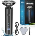 thumbnail image 1 of Electric Razor for Men, Men's Electric Shaver, 3-Blade Rotary Shaving System, Touch Switch, Type-C Fast Charging, LED Display, Travel Lock, 1 of 7