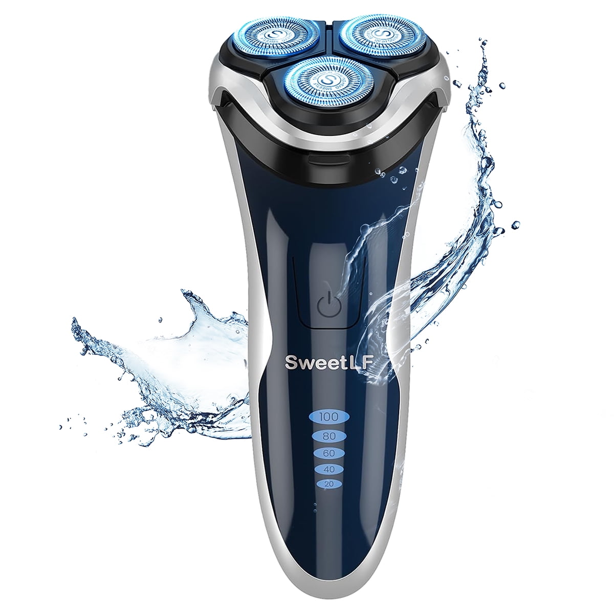 Electric Razor for Men, SweetLF [New] IPX7 Waterproof Electric Shaver