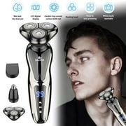 Electric Razor for Men Waterproof Electric Shavers Wet & Dry Use Rechargeable Shavers for Men by DFITO